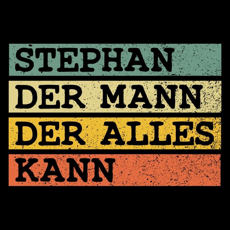 Der Mann Der Alles kann Stephan