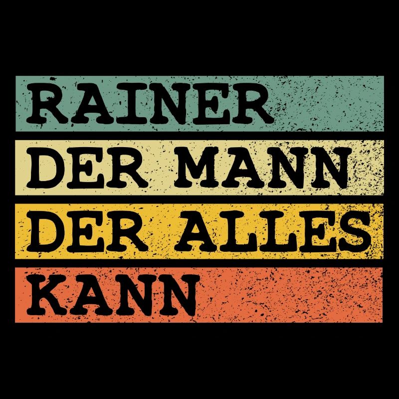 Der Mann Der Alles kann Rainer