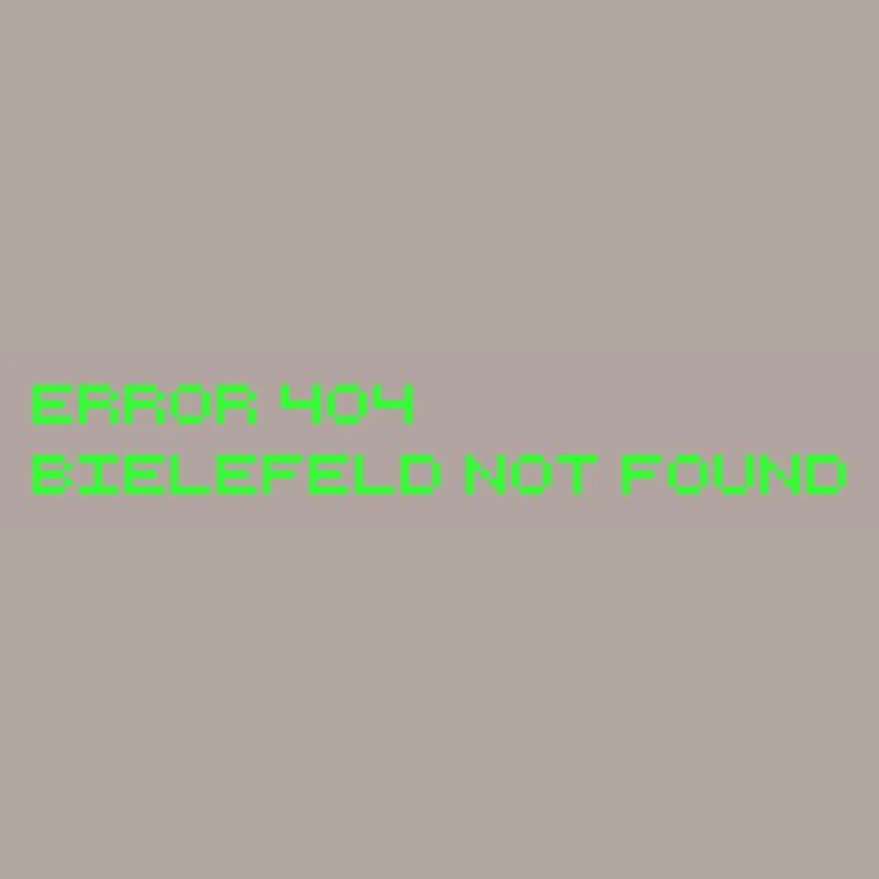 Error 404 - Bielefeld not found