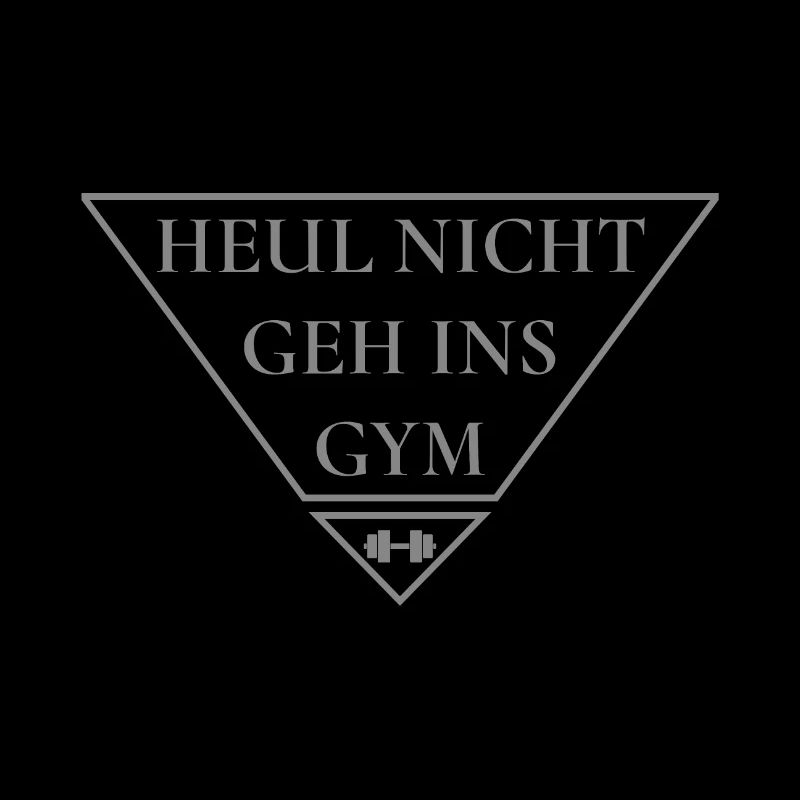 Heul nicht geh ins Gym
