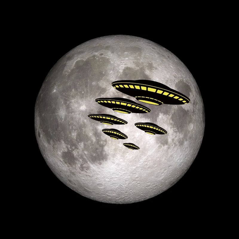 UFO's from moon