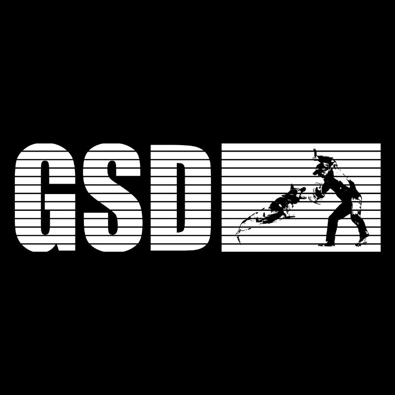 GSD German Shepherd Motif