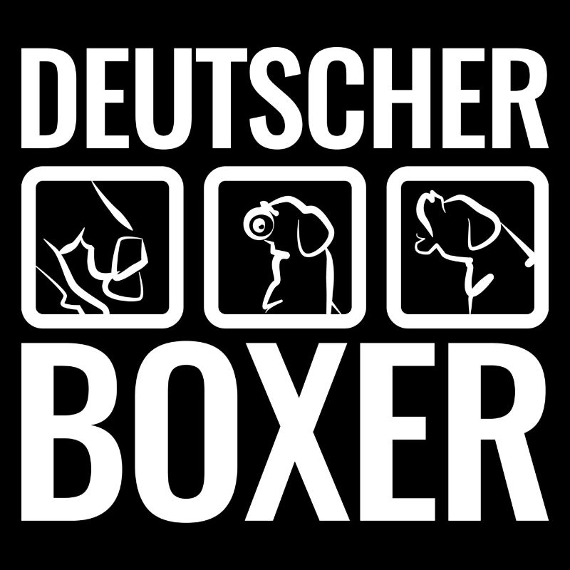 Deutscher Boxer white