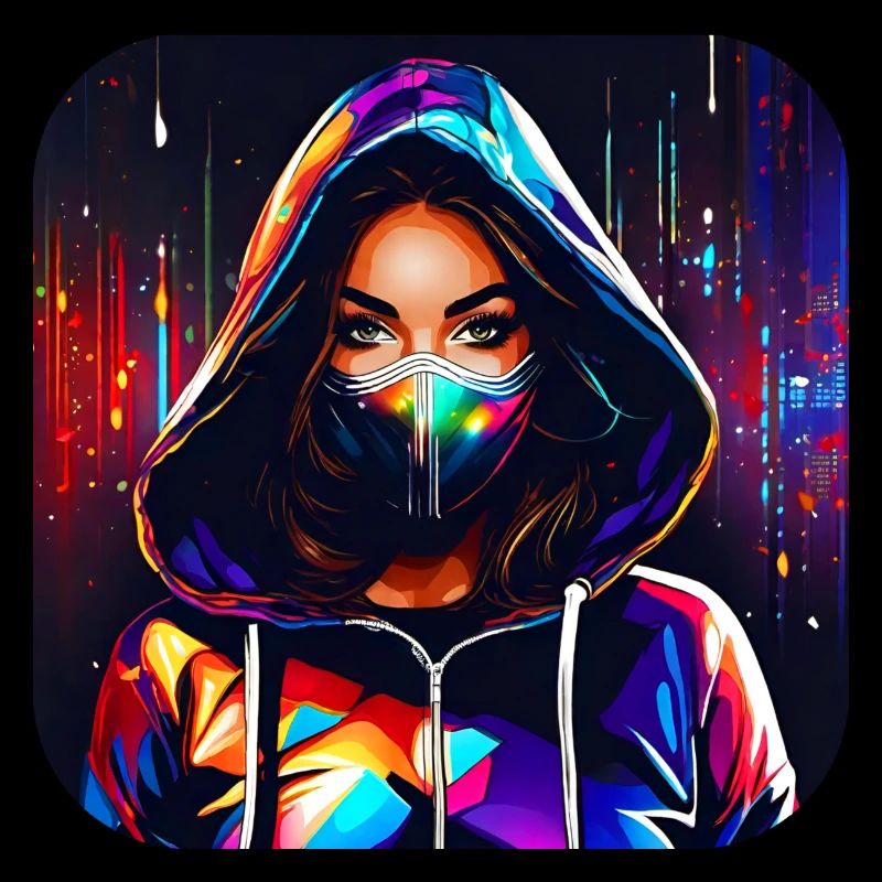 Fille Cyberpunk Cool
