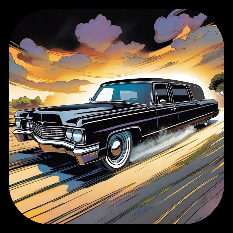Cool Vintage Hearse