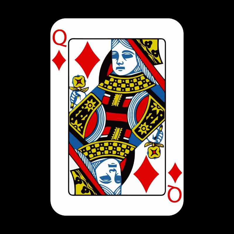 Karte Dame