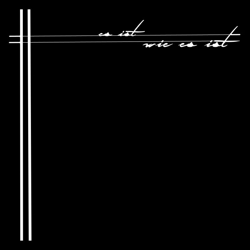 C’est comme ça. L’impression blanche est grande