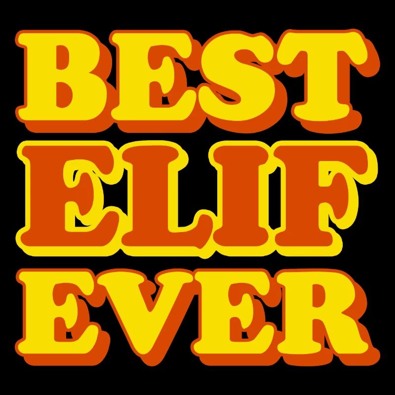 Elif First Name Funny Gift