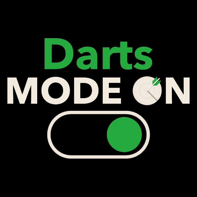 Darts Mode On Dart Design Geschenkidee