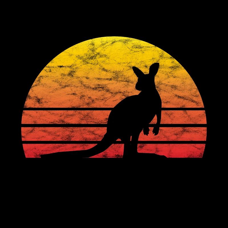 Känguru Kängurus Australien Reise Outback Geschenk