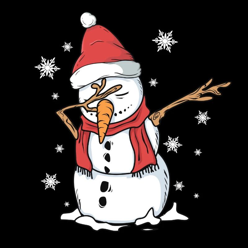 Snowman Dab