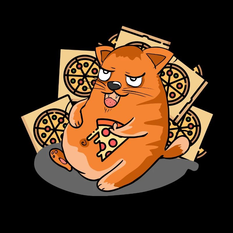 Pizza Katze