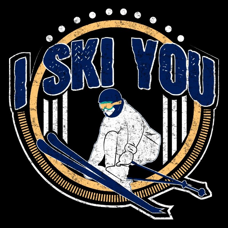 Skiing downhill teacher gift