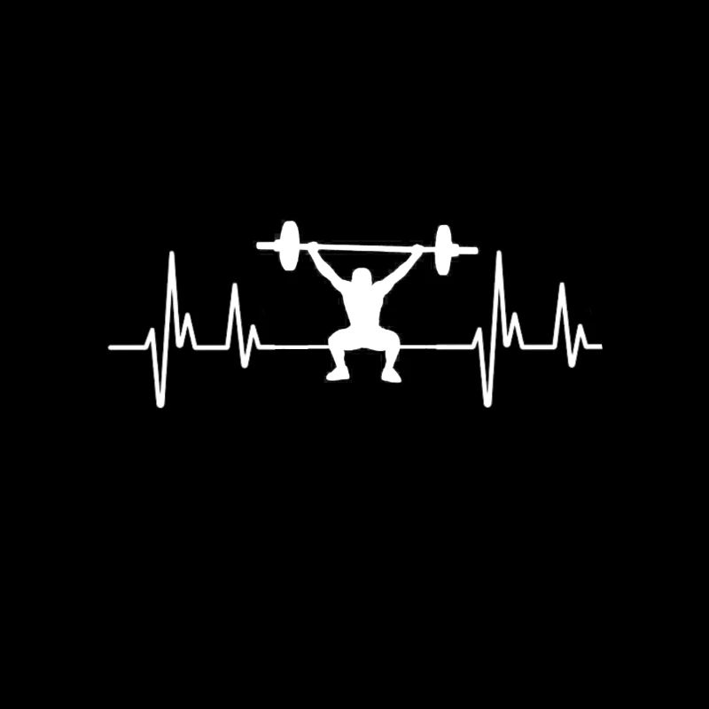 Conception de rythme cardiaque de sport de remise en forme comme idée cadeau