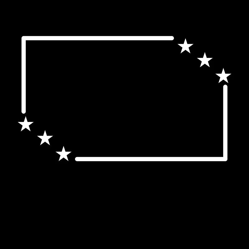 Stars with Frame Decoration Gift