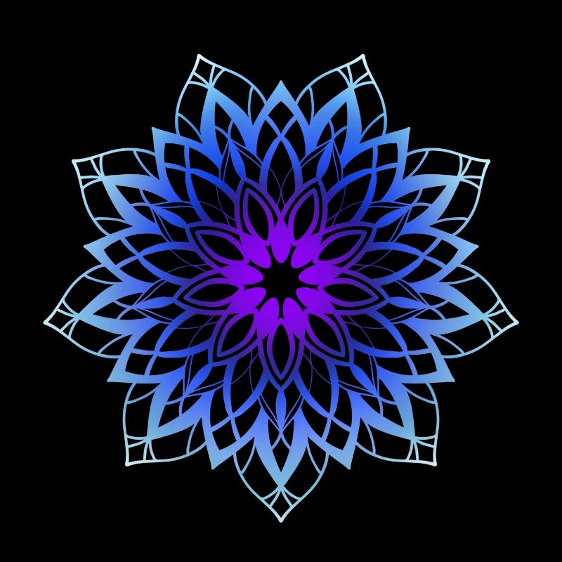 Blue Mandala