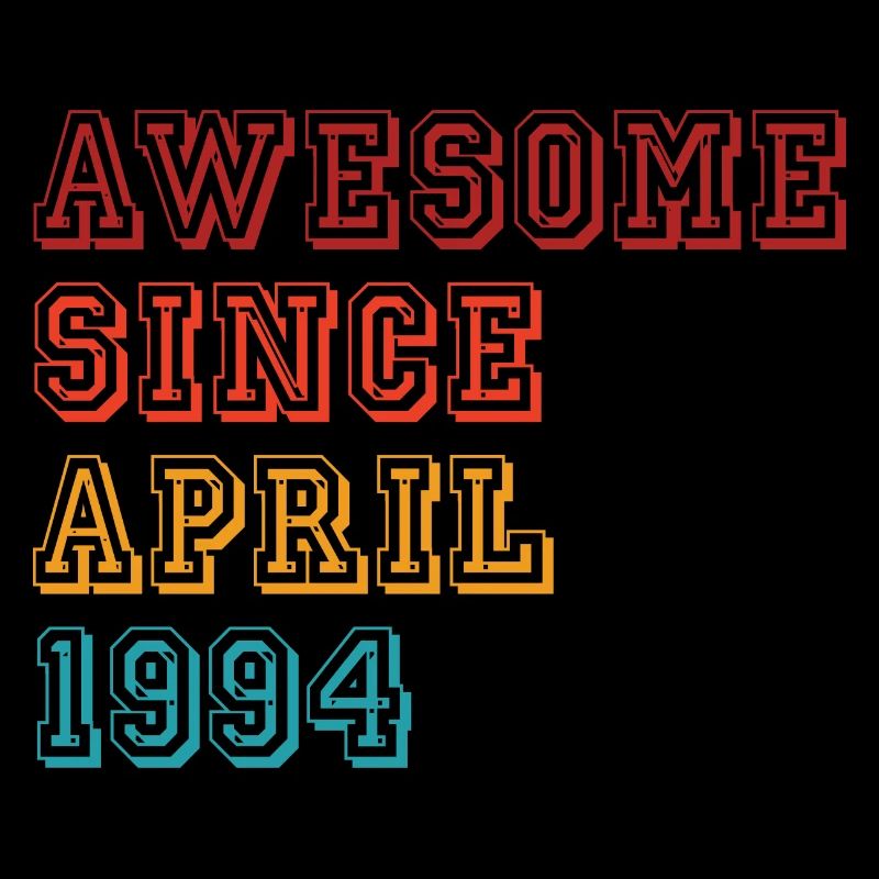 Awesome Since April 1994 30th Birthday Tee