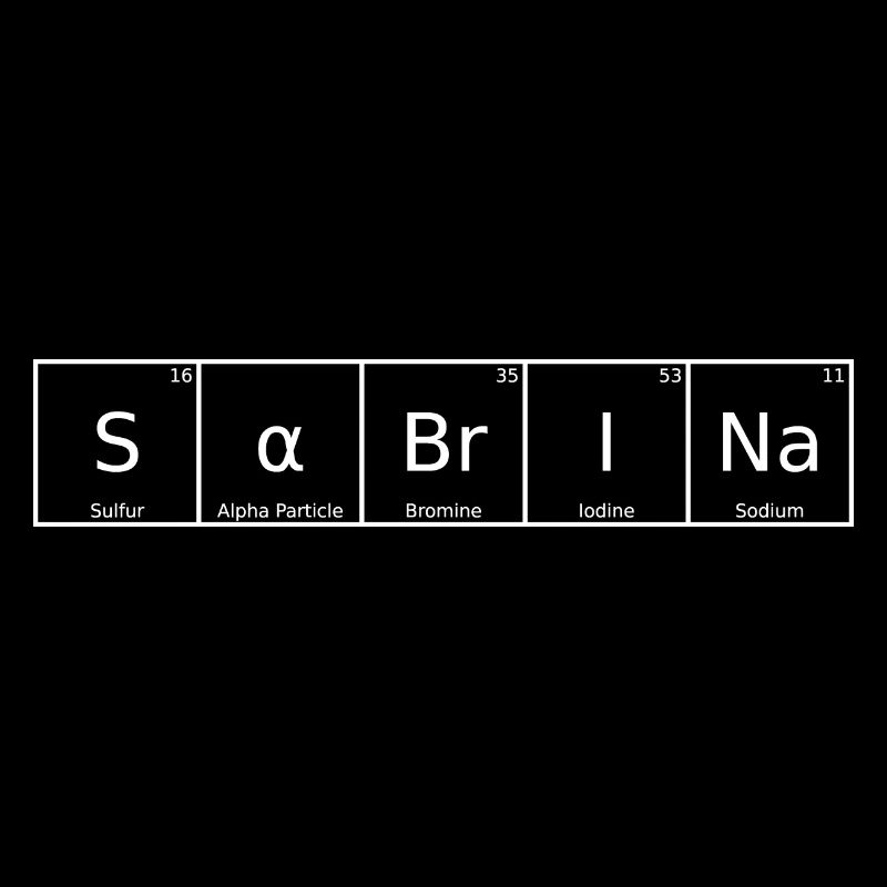 Sabrina Surname First Name Chemistry Periodic Table Element