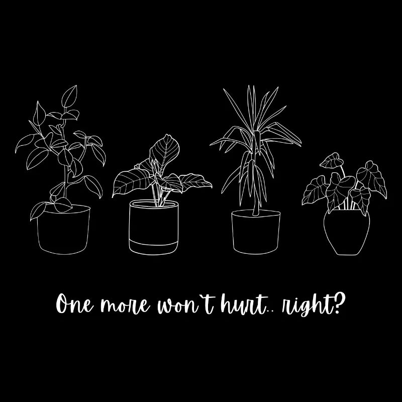 Une plante de plus ne fera pas de mal, n'est-ce pas ?