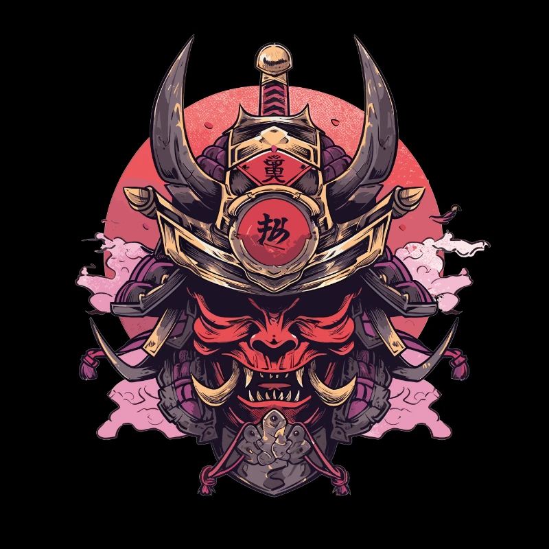 Uralter Samurai-Krieger