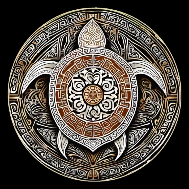 Maori Symbol Turtle IV