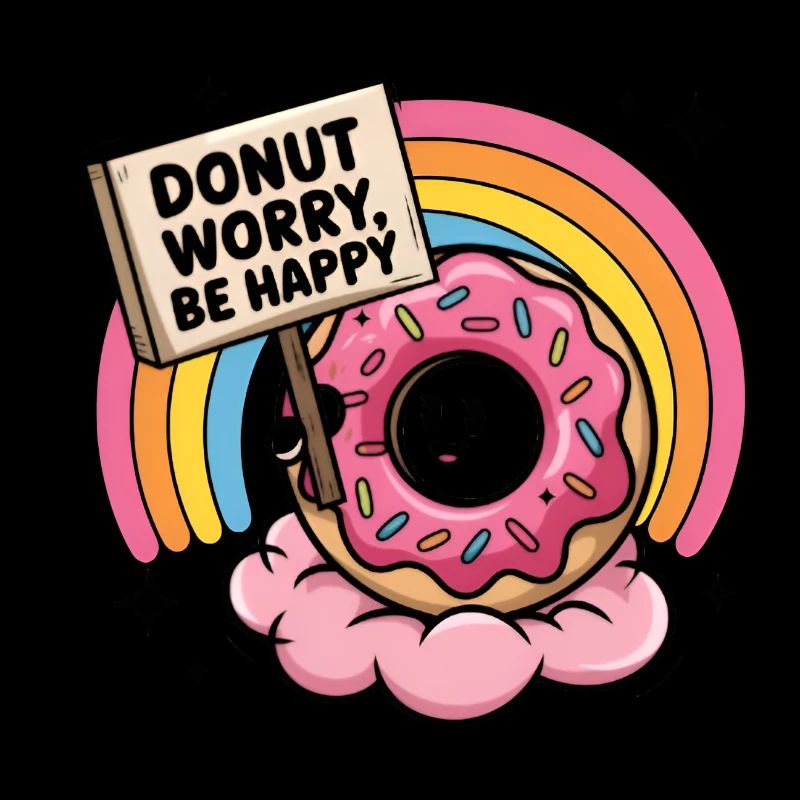 Donut-Sorge, sei glücklich