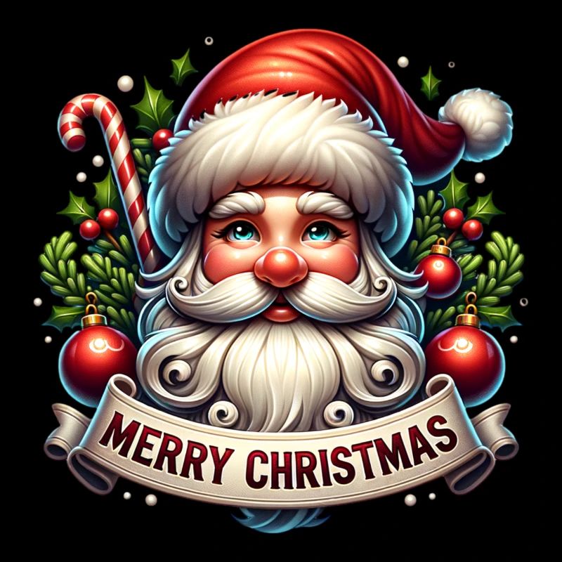 Weihnachtsmann Merry Christmas