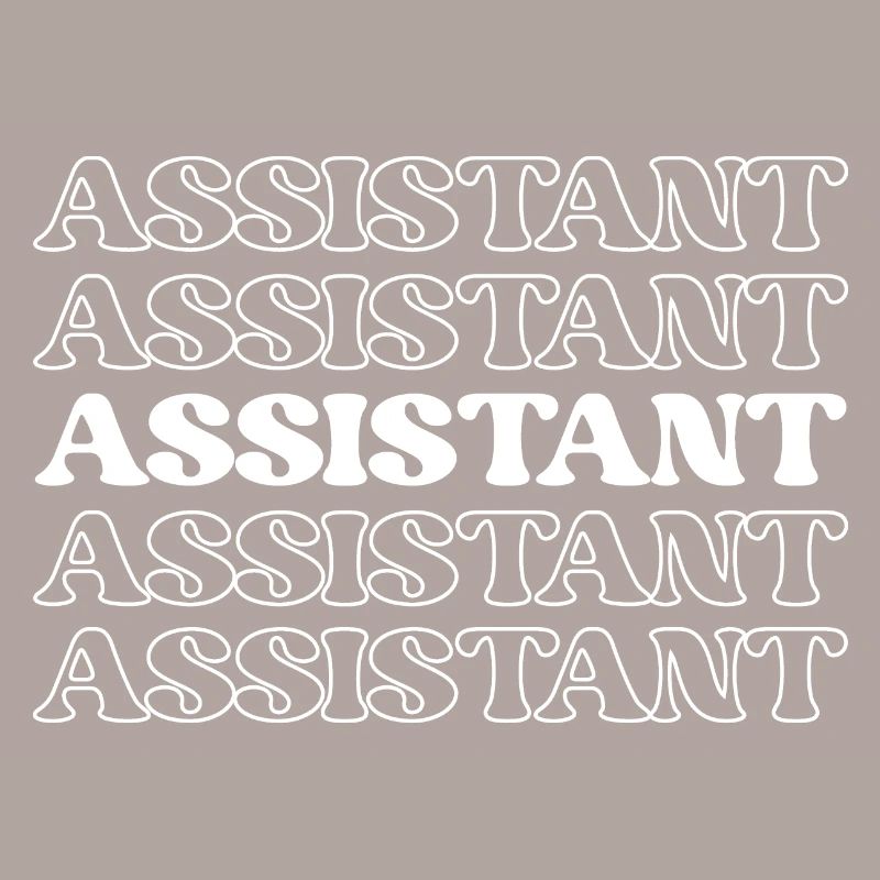 Assistent Assistent Helfer Unterstützer