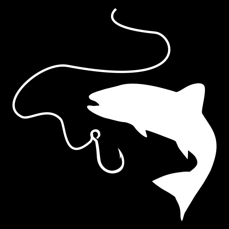 Fishing, fish and hook
