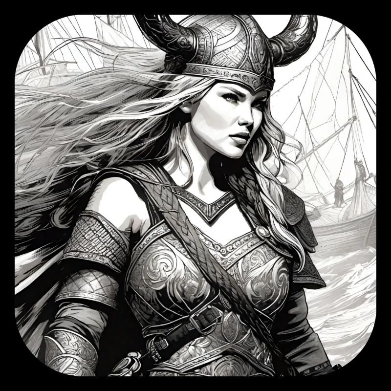 Fière Viking Germanin Shieldmaiden