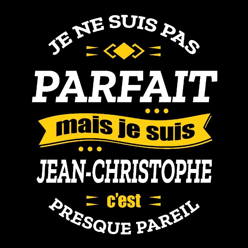 JEAN-CHRISTOPHE PARFAIT - PRENOM JEAN-CHRISTOPHE