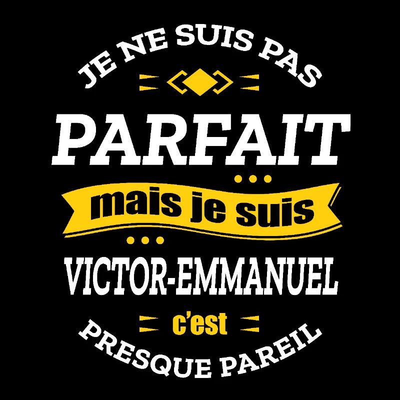 VICTOR-EMMANUEL PARFAIT - PRENOM VICTOR-EMMANUEL