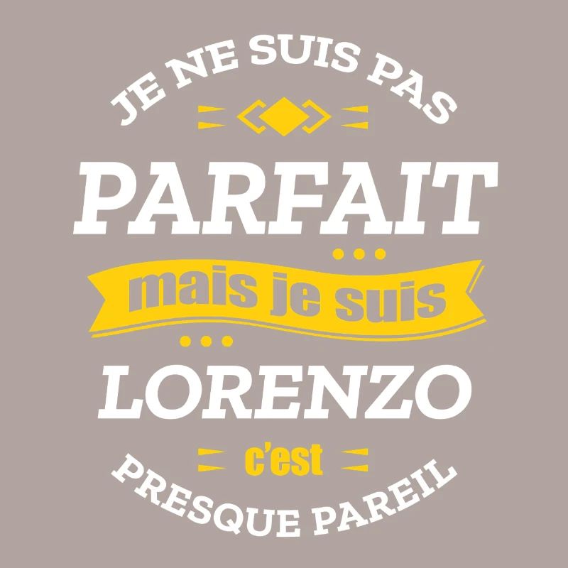LORENZO PARFAIT - PRENOM LORENZO