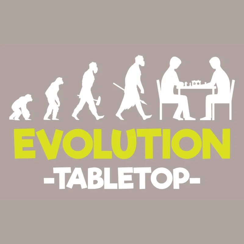 Figurine de jeu de dés sur table