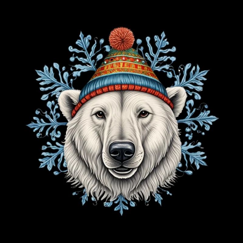 Ours polaire de Noël