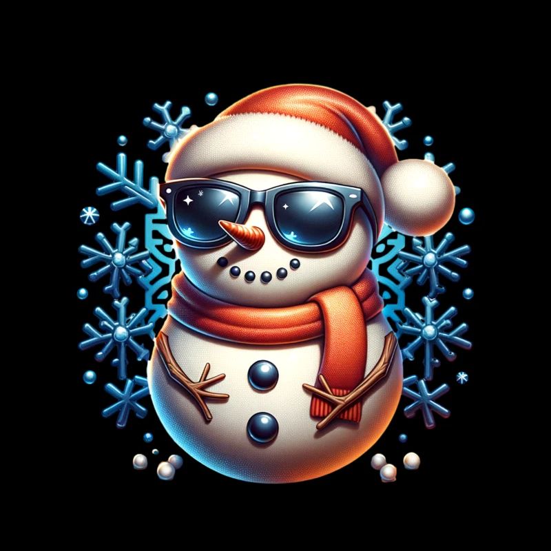 Weihnachts-Schneemann