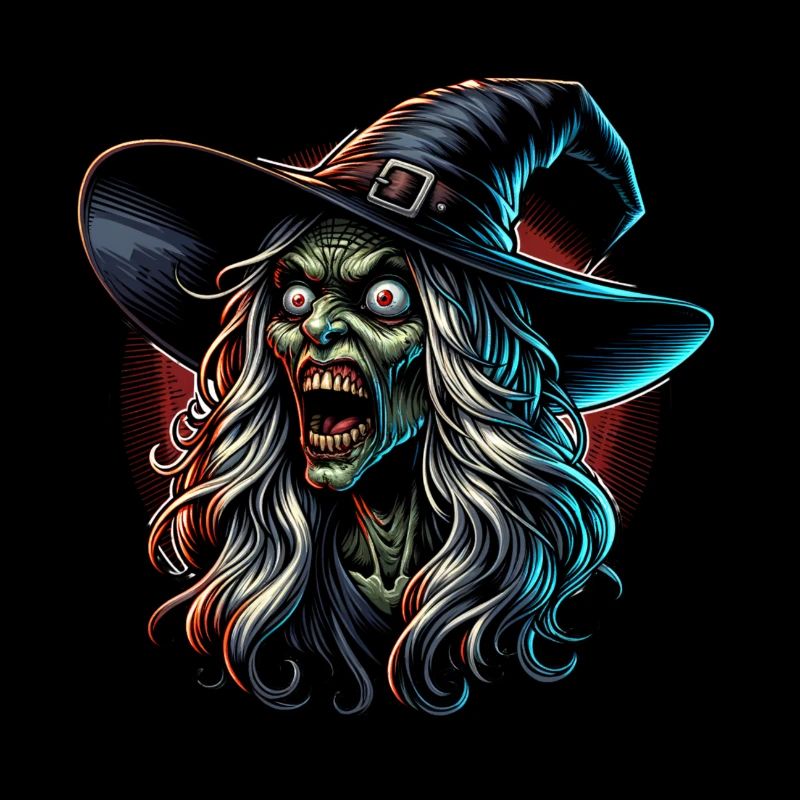 Witch Halloween Witch Horror