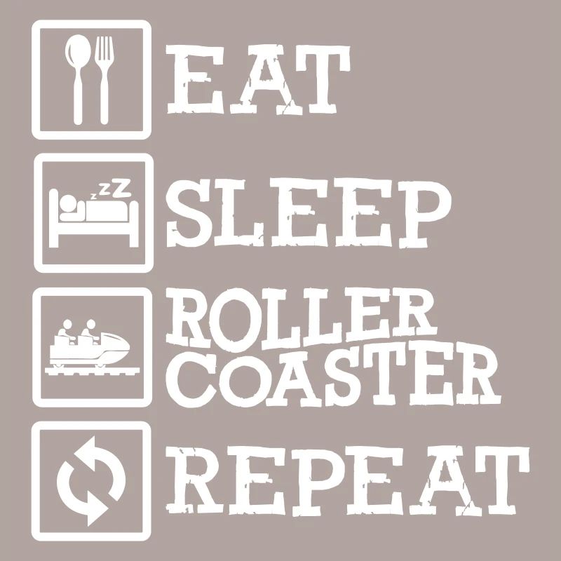 Manger dormir Roller Coaster Repeat
