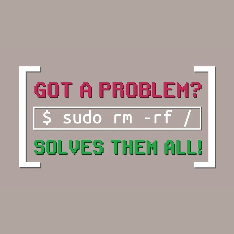Typische Unix Softwareentwickler Problembehandlung