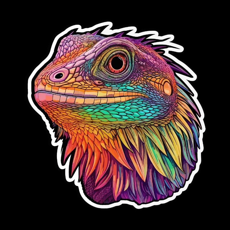 Luminous Pogona harmony