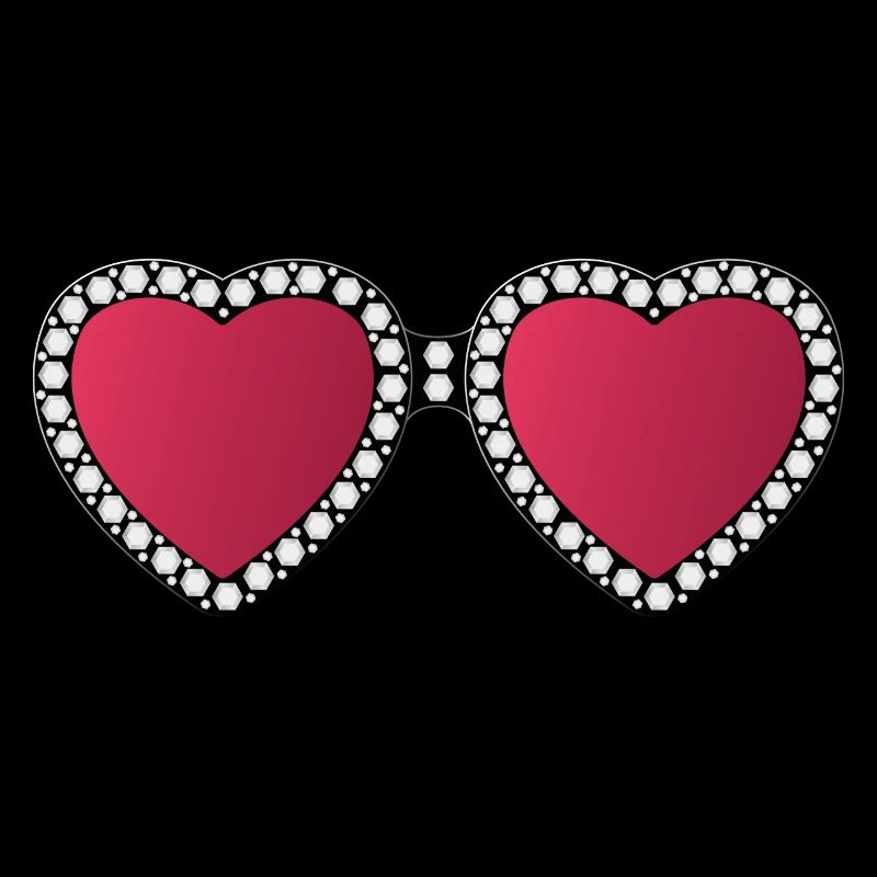 Brille Rosa Glitzer Sommer Sonnenbrille Geschenk