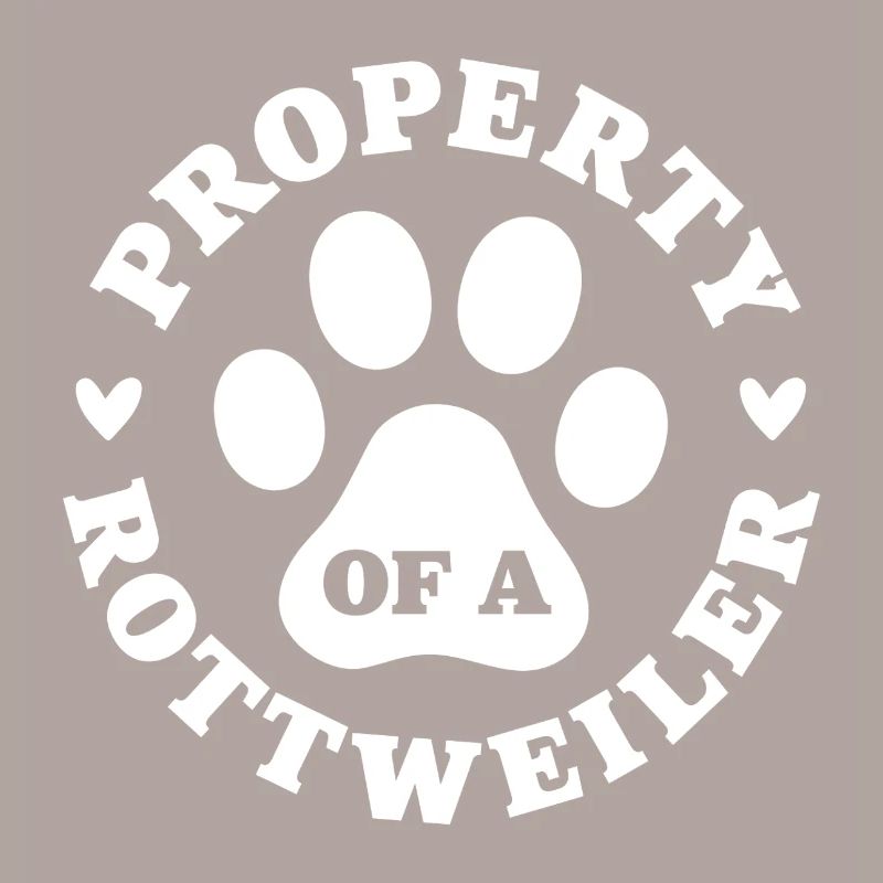 Eigentum eines Rottweilers