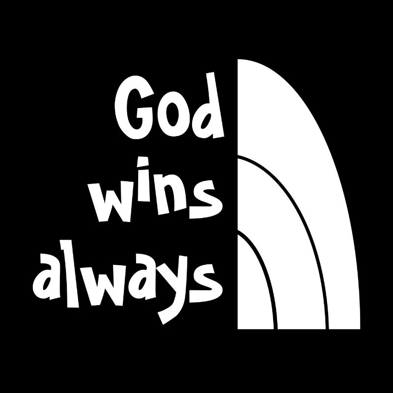 Christian Design Gott gewinnt, immer