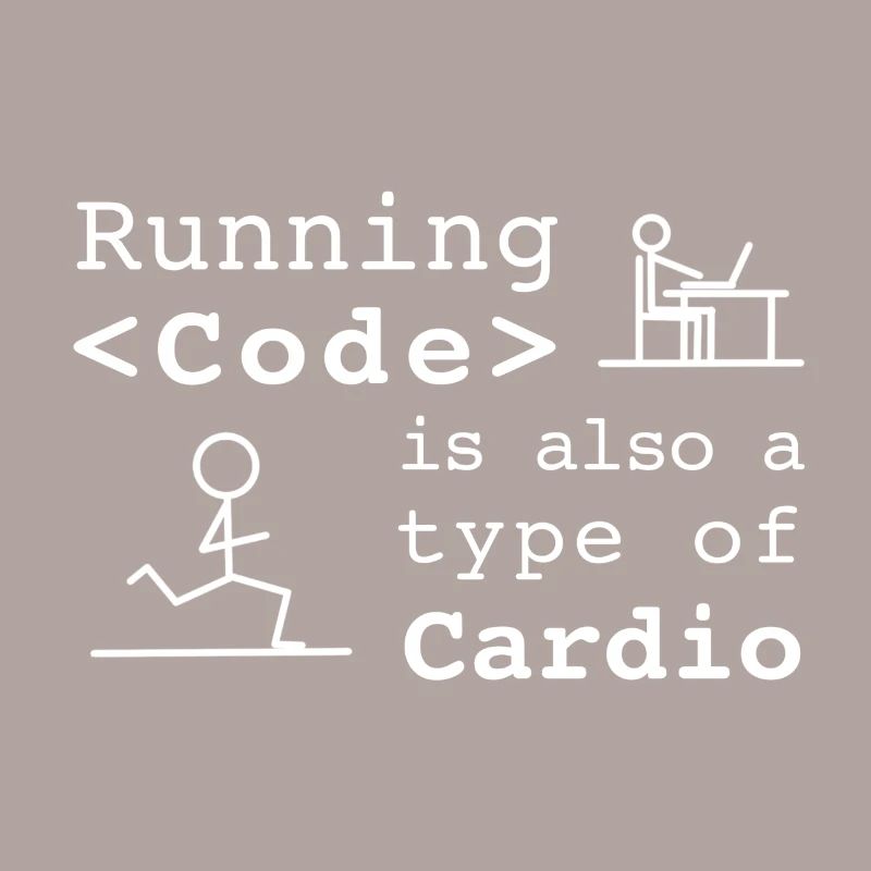 Running Code cardio Programmierer Coding
