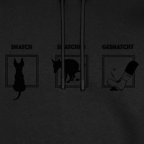 snatch deutsch - Männer Premium Bio Hoodie