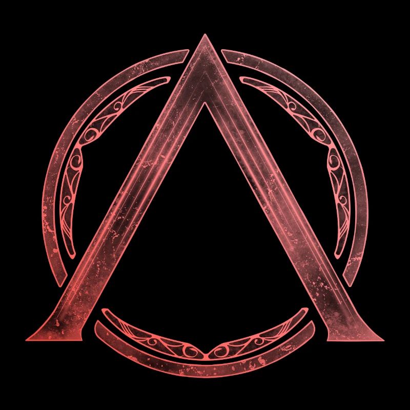 Sparta Lambda symbol fire red