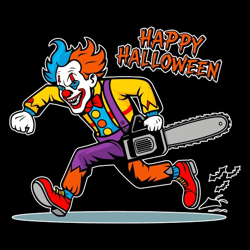 Joyeux clowns d'Halloween