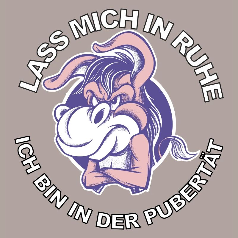 Lass mich in Ruhe Ich bin in der Pubertät