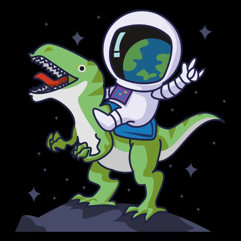 astronaut dinosaurier