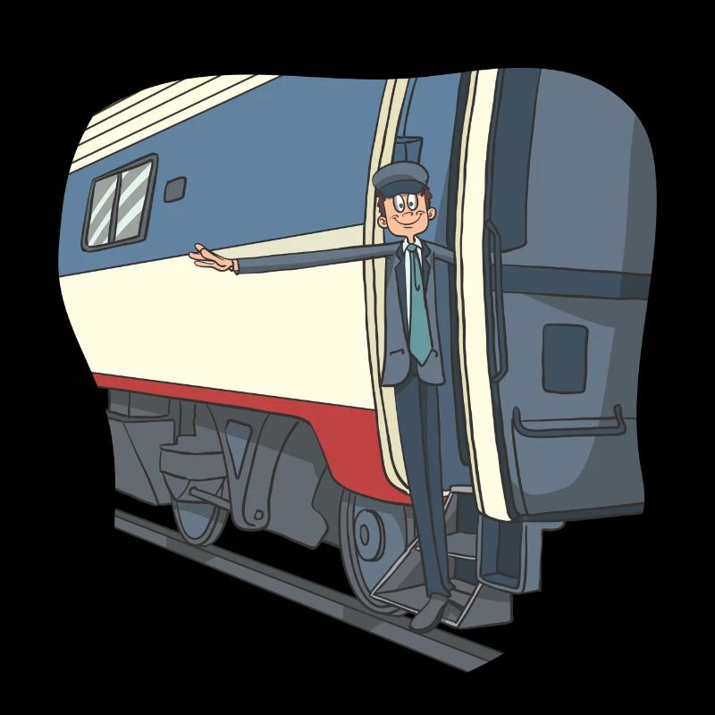 Zugführer Lockführer Eisenbahner